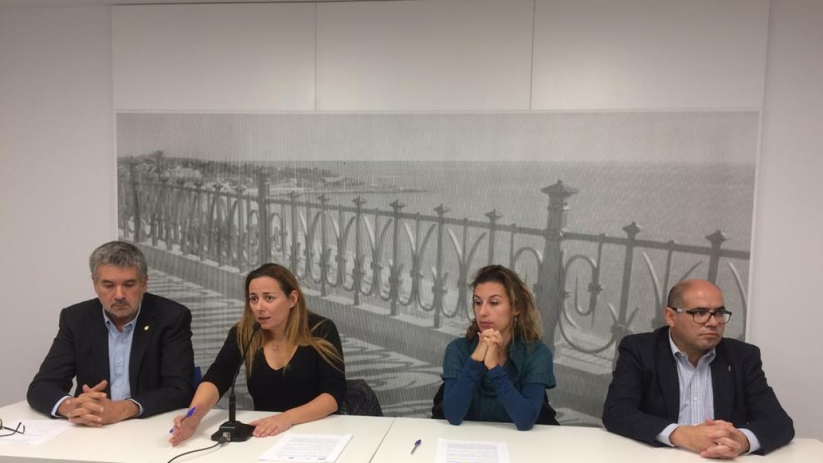 ERC, PDeCAT, CUP y UpA reclaman que Tarragona reconozca como legítimo el gobierno surgido de las elecciones del 27S