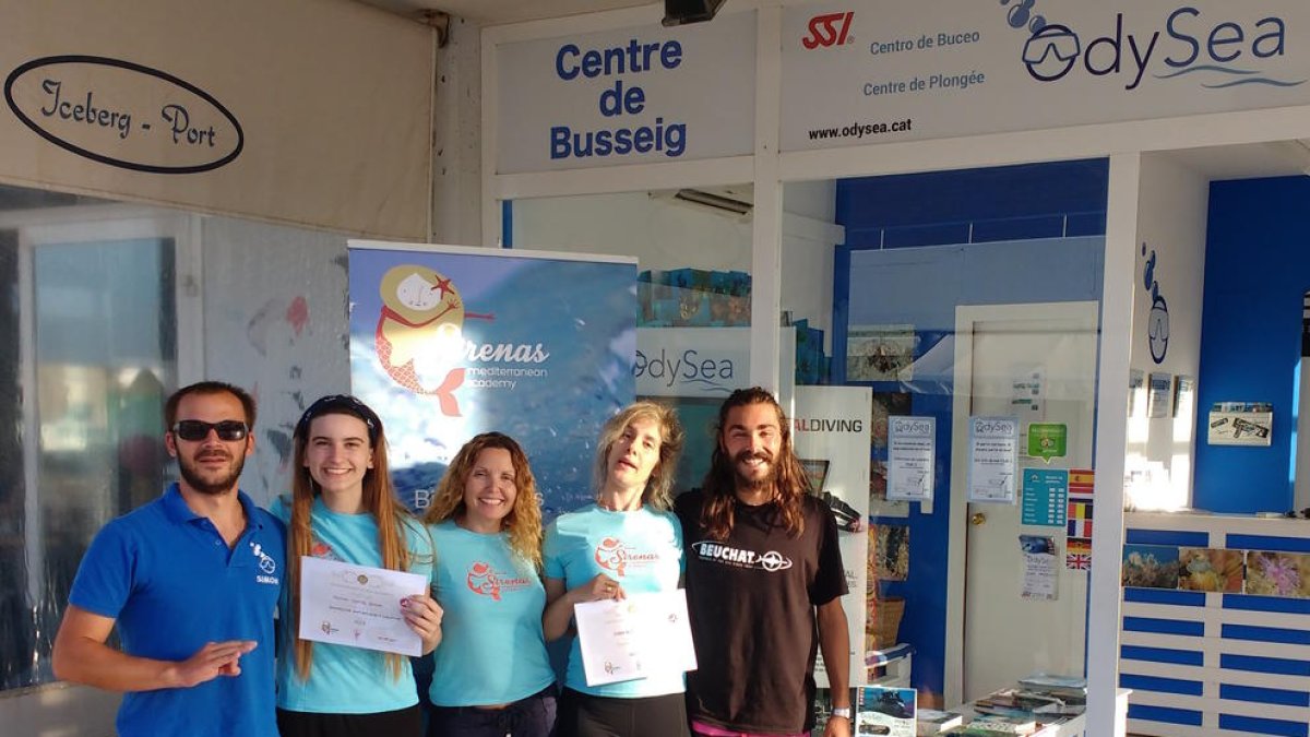 Primer curso de instructor de sirena en Tarragona