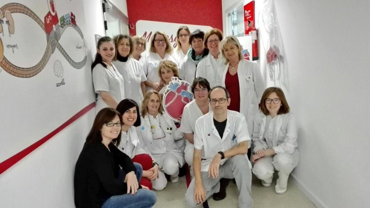 'El cor que mou la sang' rep el suport del servei de l'hospital