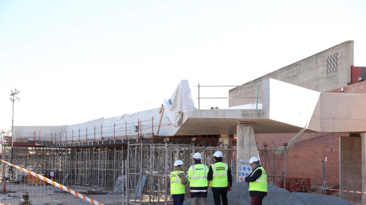 Una passarel·la singular unirà diversos edificis de l'Anella dels Jocs