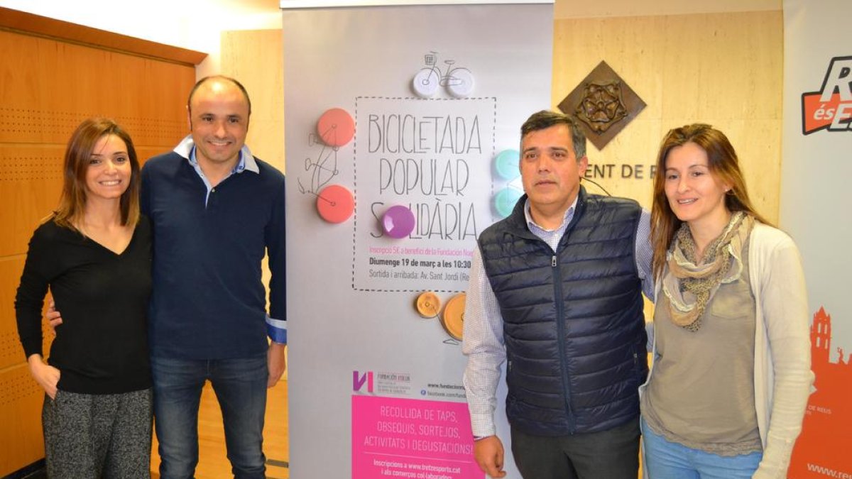 Reus acollirà una bicicletada popular en benefici de la Fundació Noèlia el 19 de març