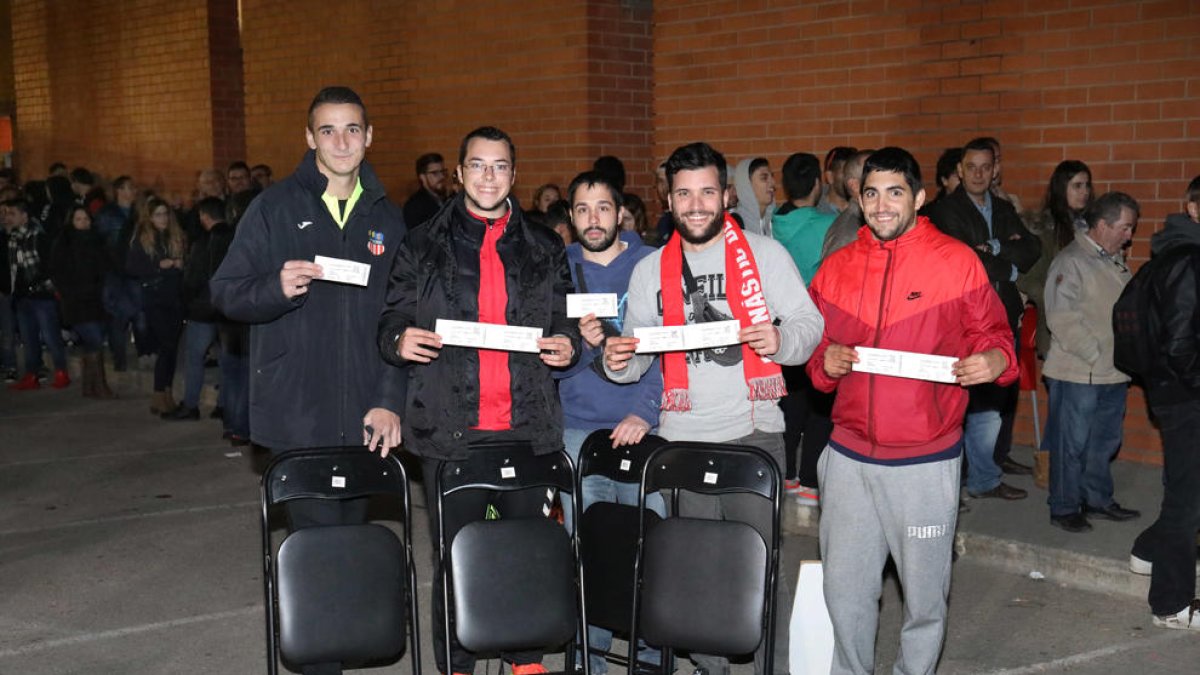 El Nàstic esgota les 255 entrades a la venda en una hora i cinc minuts