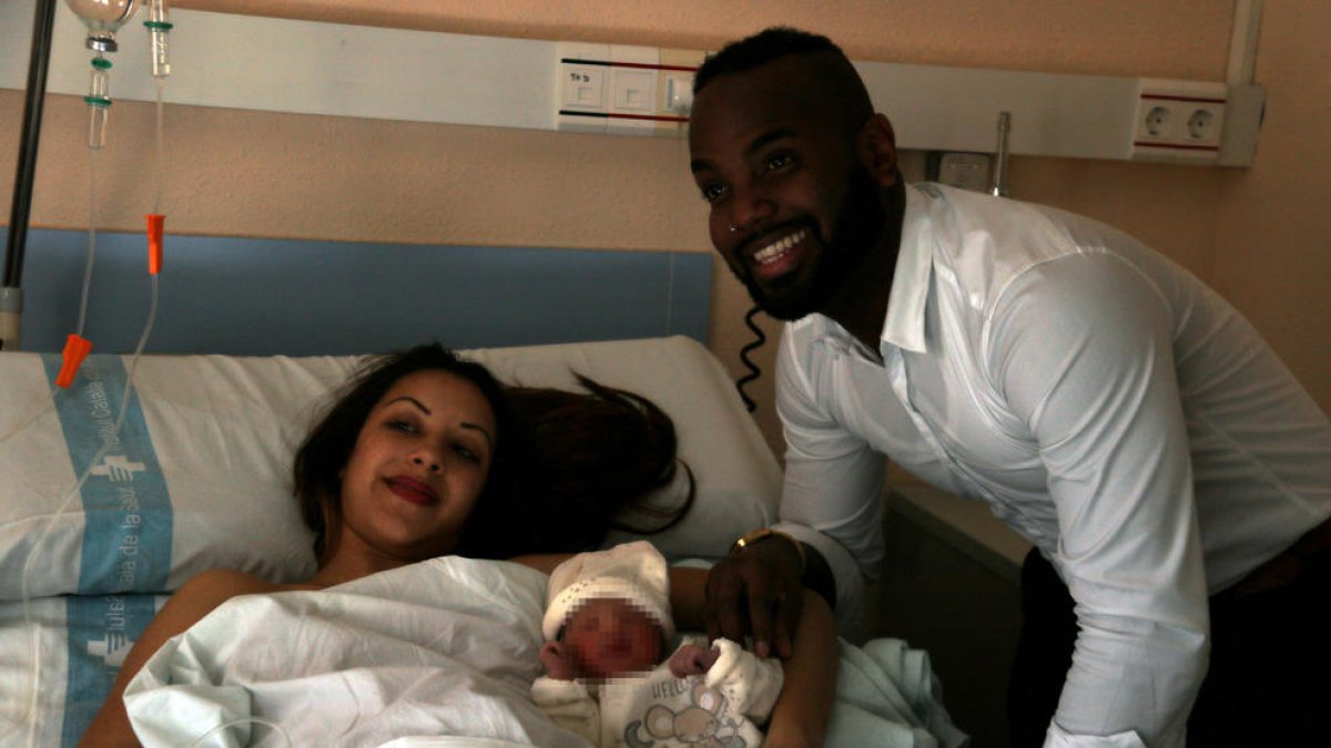 El primer nadó de l'any a Tarragona es diu Oyane i ha nascut al Joan XXIII