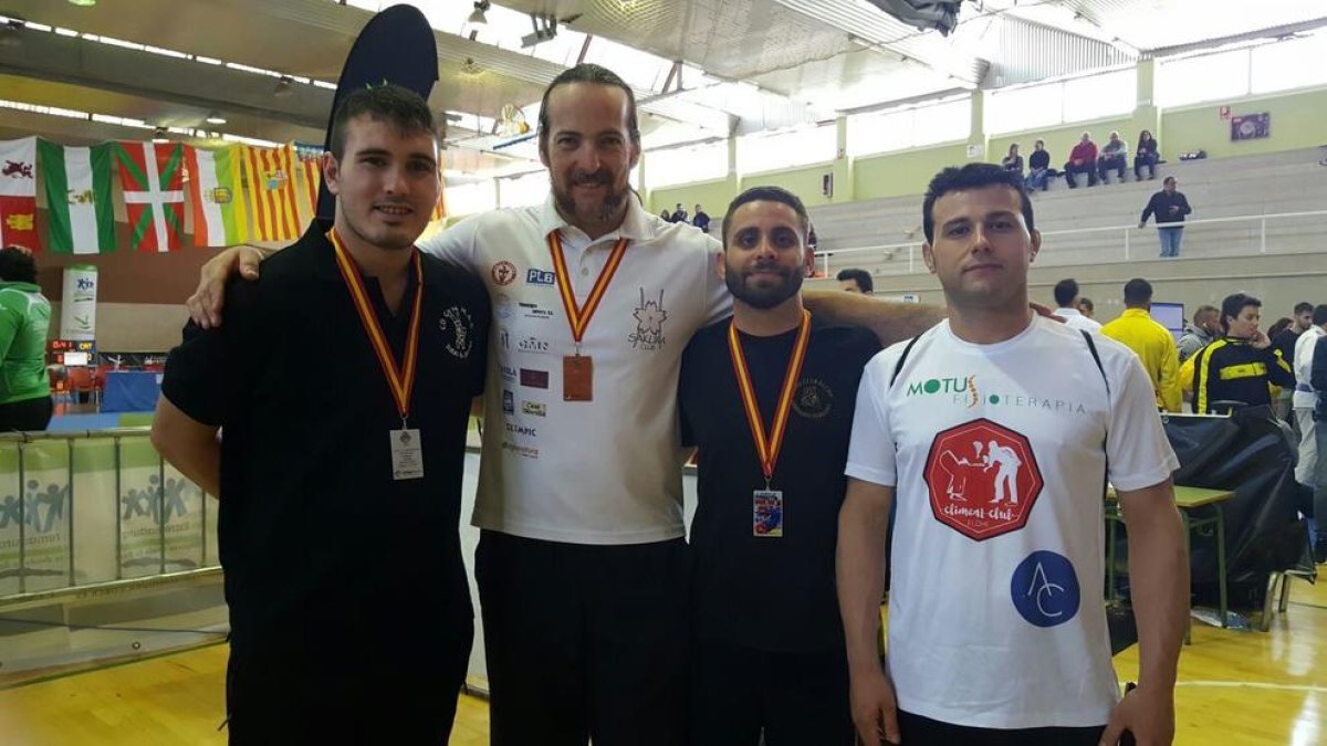 El tarraconense Miquel Àngel Díaz, tercero de España de Lluita Sambo