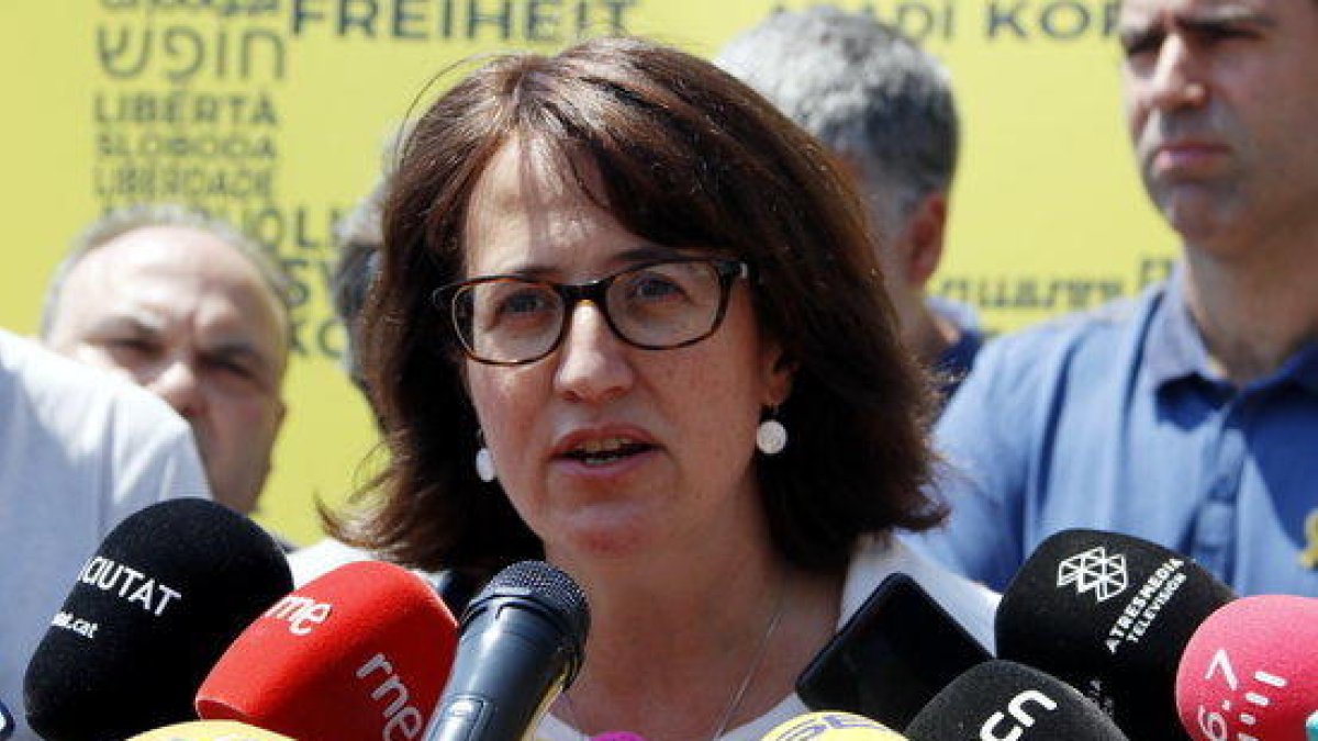 Elisenda Paluzie, presidenta de la ANC, ANC