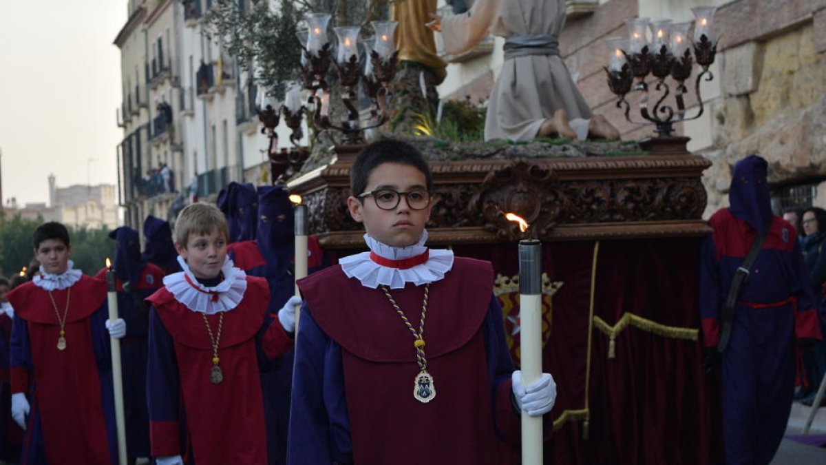 La Processó del Sant Enterrament llena Tarragona