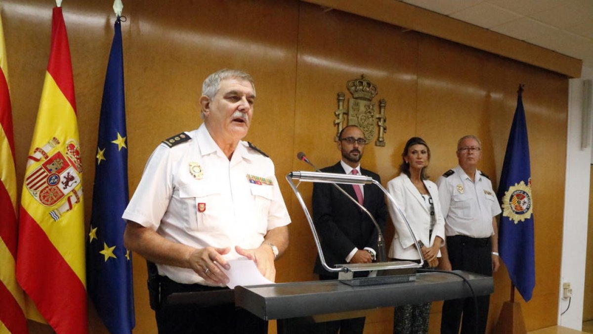 Tarragona, Jocs Mediterranis, càrrec, cap, gihadisme, policia espanyola, Carlos Yubero, comissari, possessió