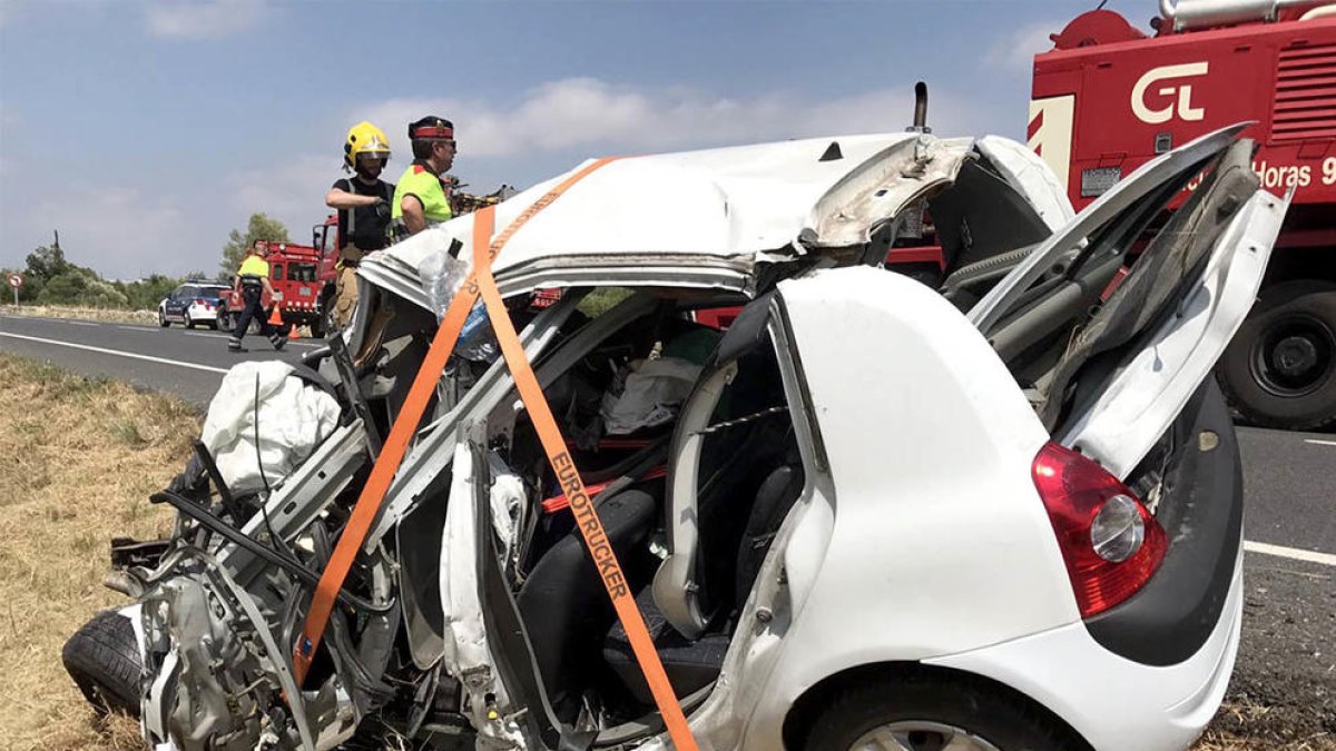 La víctima del accidente de tráfico mortal de Alcover es un vecino de la Canonja