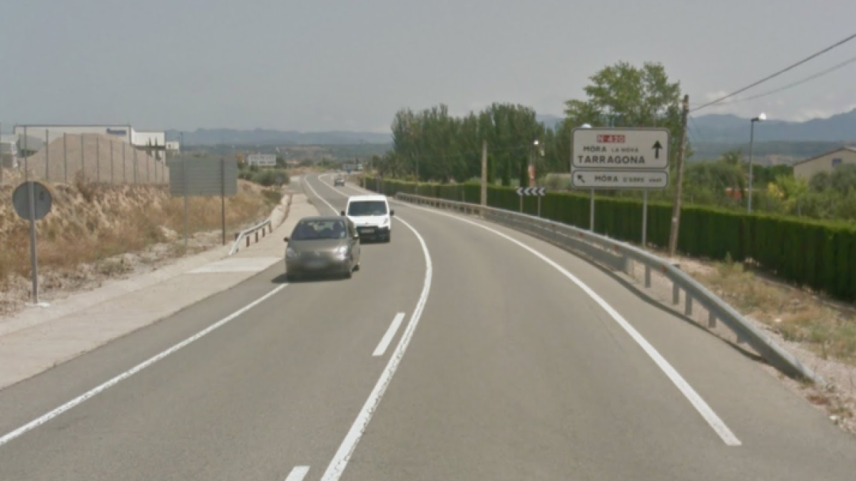 Dos ferits lleus en un accident a Móra d'Ebre