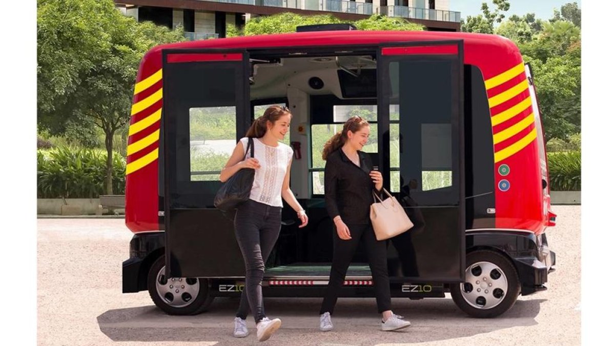 El primer bus autònom de Catalunya farà parada a Reus i el Vendrell la pròxima tardor