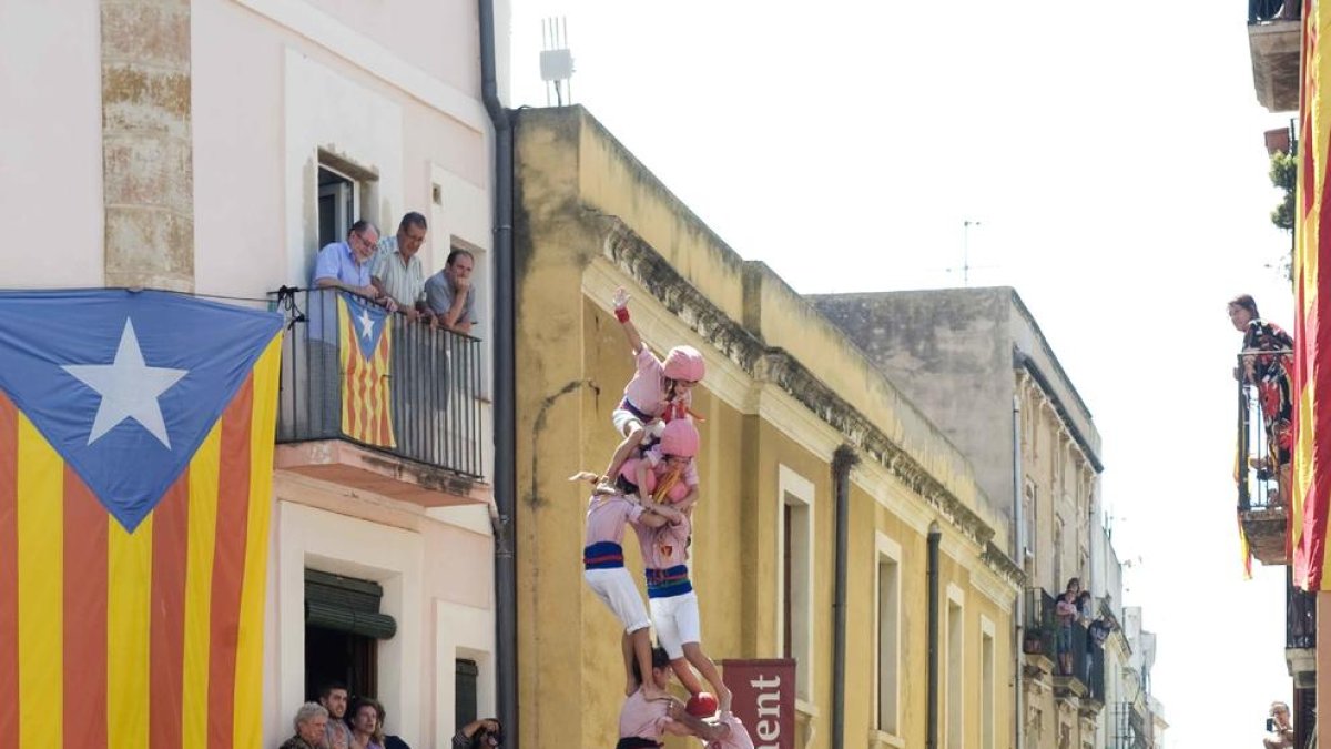 Els Xiquets de Tarragona, la colla menys 'segura' de les últimes tres temporades