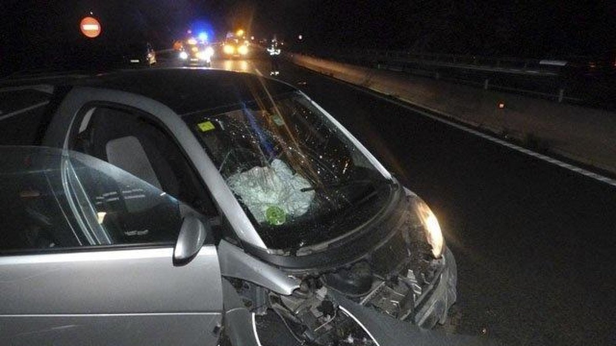 Pateix un accident quan conduïa per l'AP-7 triplicant la taxa d'alcohol permesa