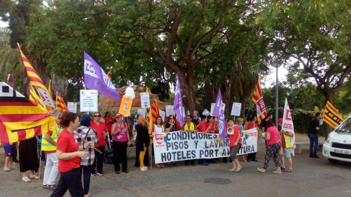 Claro Sol presenta una demanda de conflicto colectivo contra el comité del personal de pisos de PortAventura