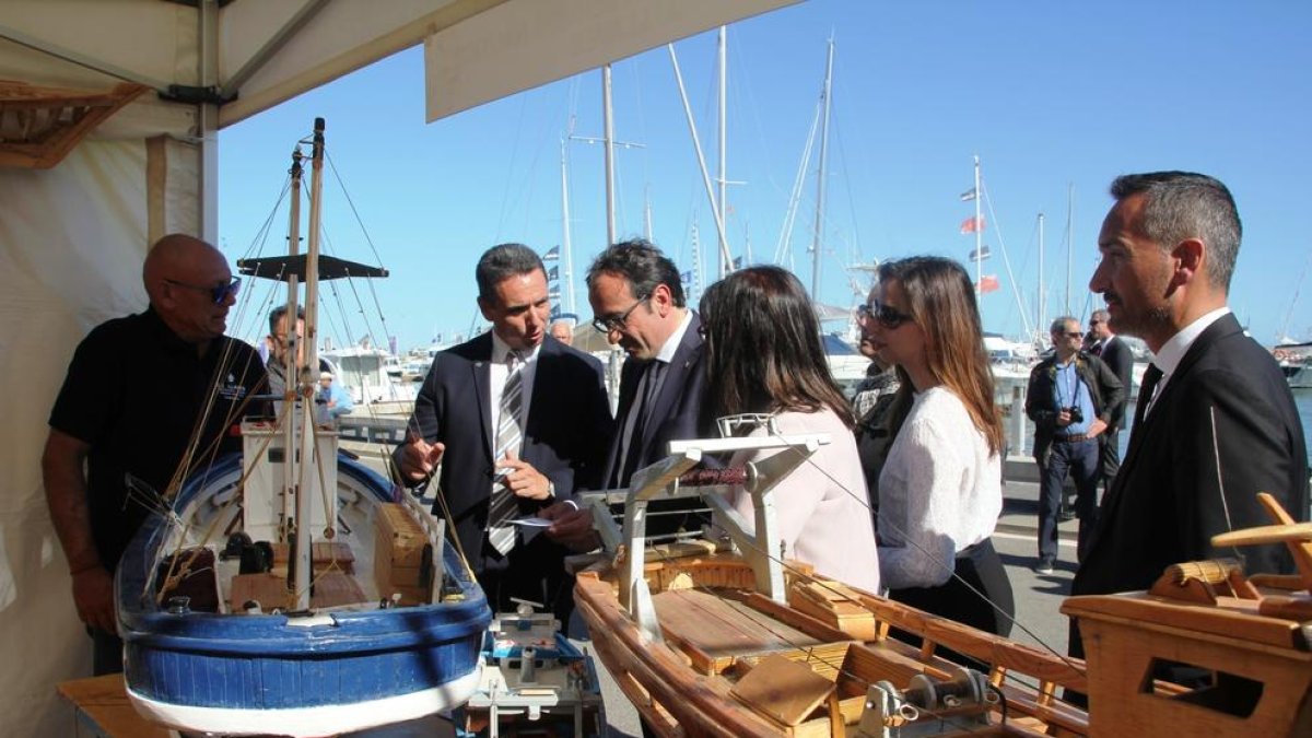 Josep Rull inaugura la 10ª Feria Marítima de la Costa Daurada