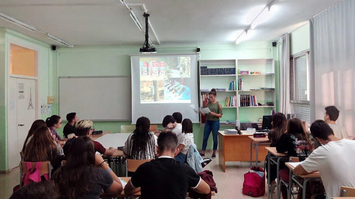 L'INS Baix Camp aposta per la llengua francesa amb l'intercanvi d'estudiants francòfons