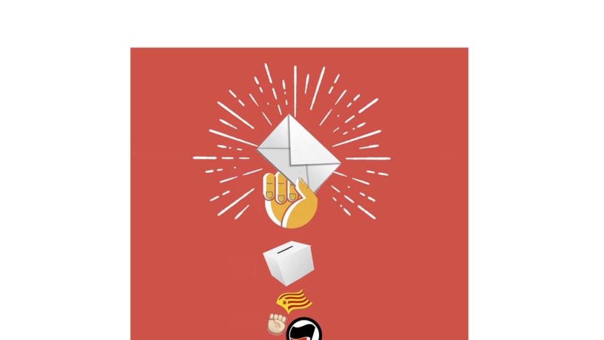 Cerca hace una adaptación del cartel de Santa Tecla para defender el referéndum