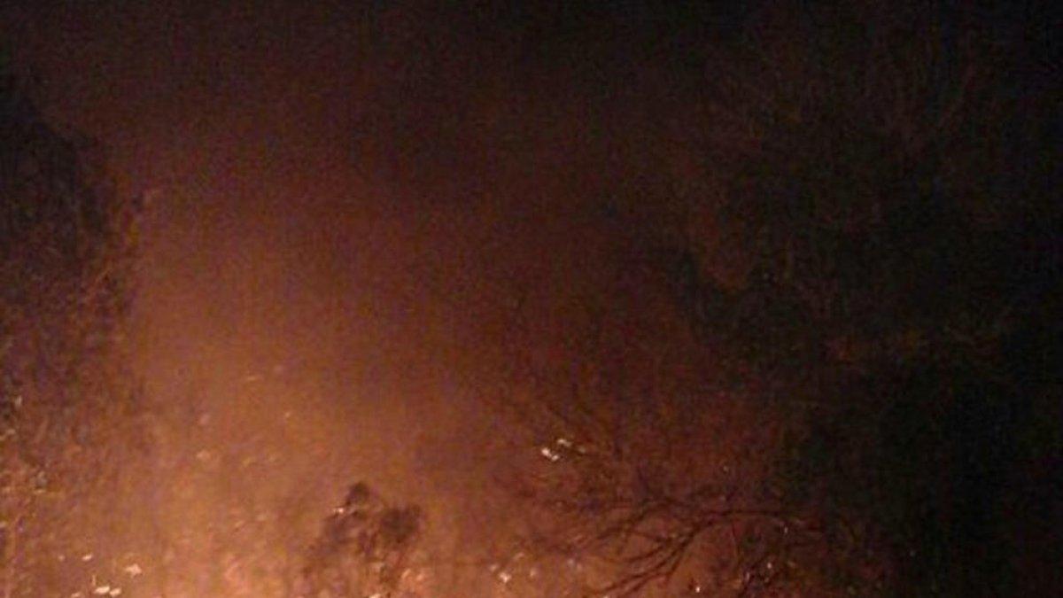 Foc, Bombers, focus, Tortosa, incendi, Coll Rajolers