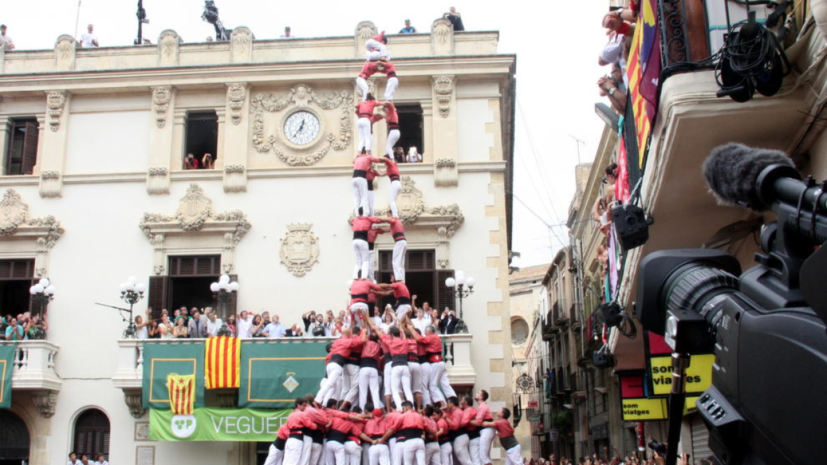 Imagen de un castillo en una edición nterior de Sant Fèlix.
