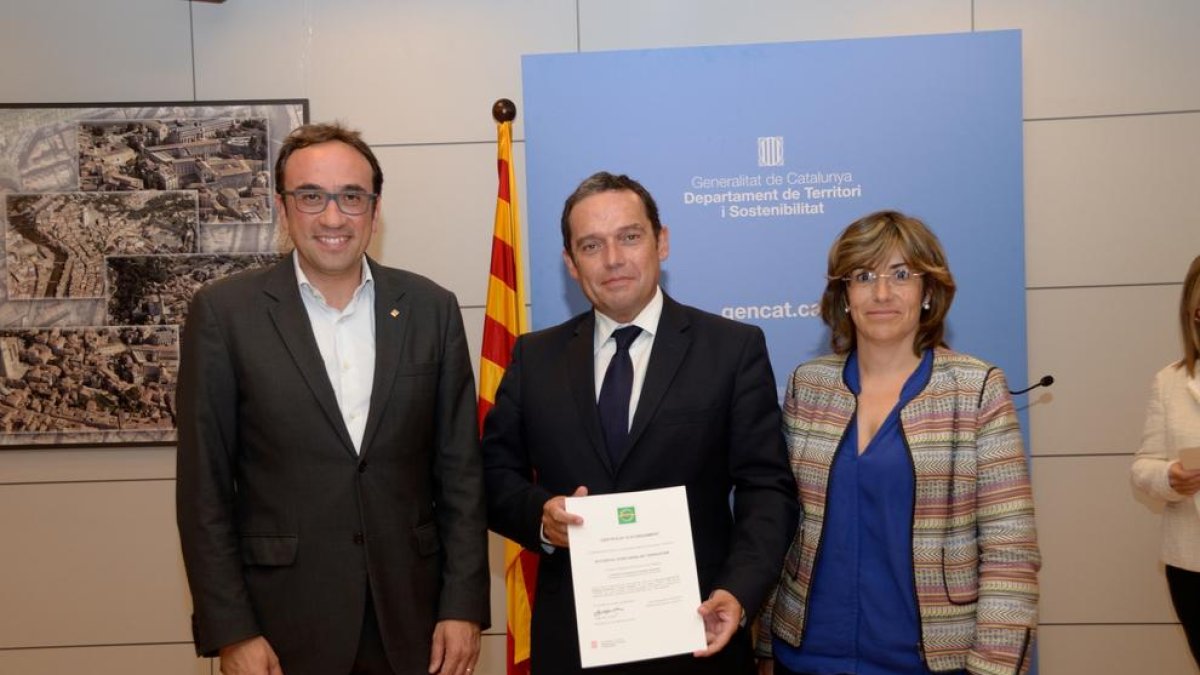 El Port de Tarragona rep un distintiu de garantia de qualitat ambiental