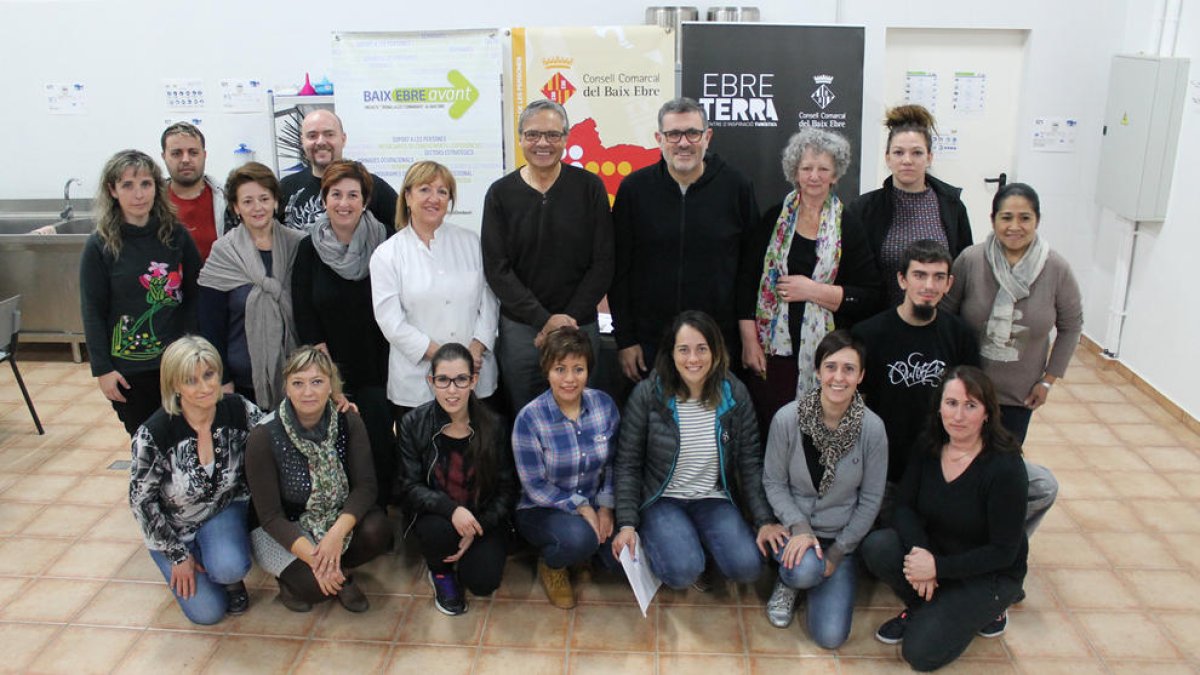Una veintena de restauradores han asistido al Seminario de Creatividad Culinaria del Baix Ebre