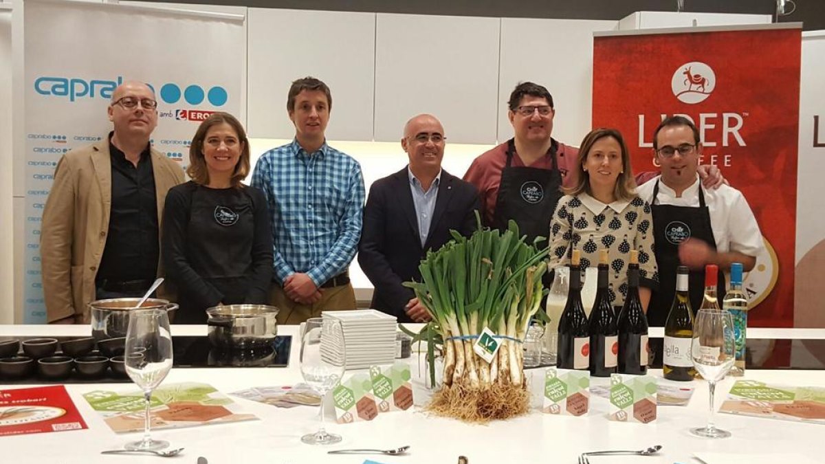Un showcooking d'estrella Michelin a la 3a Jornada Gastronòmica del Calçot