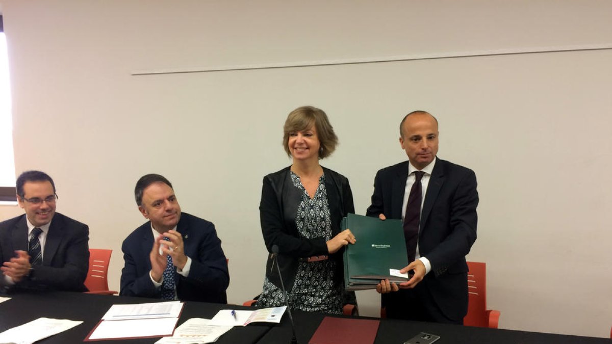 CaixaBank, claus, Generalitat, lloguer social, Manresa, pisos