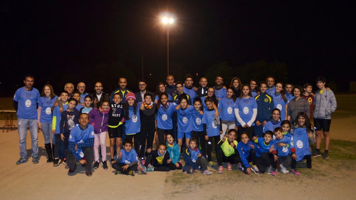 Nova equipació pels atletes del Club d'Atletisme de Vila-seca
