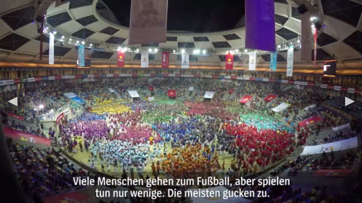 La Colla Vella i el Concurs de Castells arriben a Alemanya