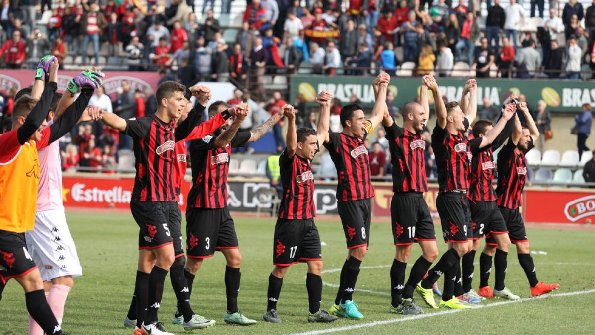 El gran derbi Reus-Nàstic, en imatges