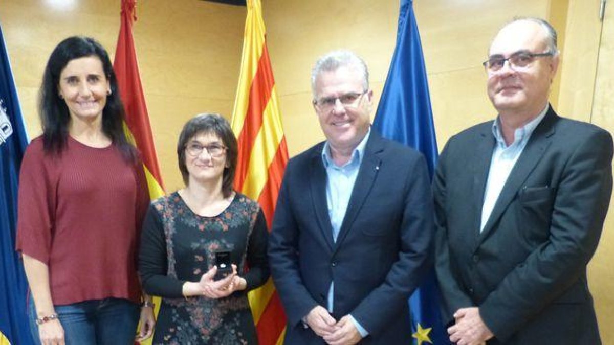 Homenaje a la profesora de la Escuela Municipal de Música Montserrat Crusat