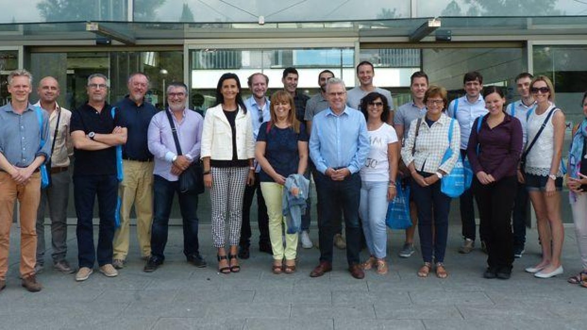 El instituto Jaume I recibe a 20 profesores de diferentes países europeos