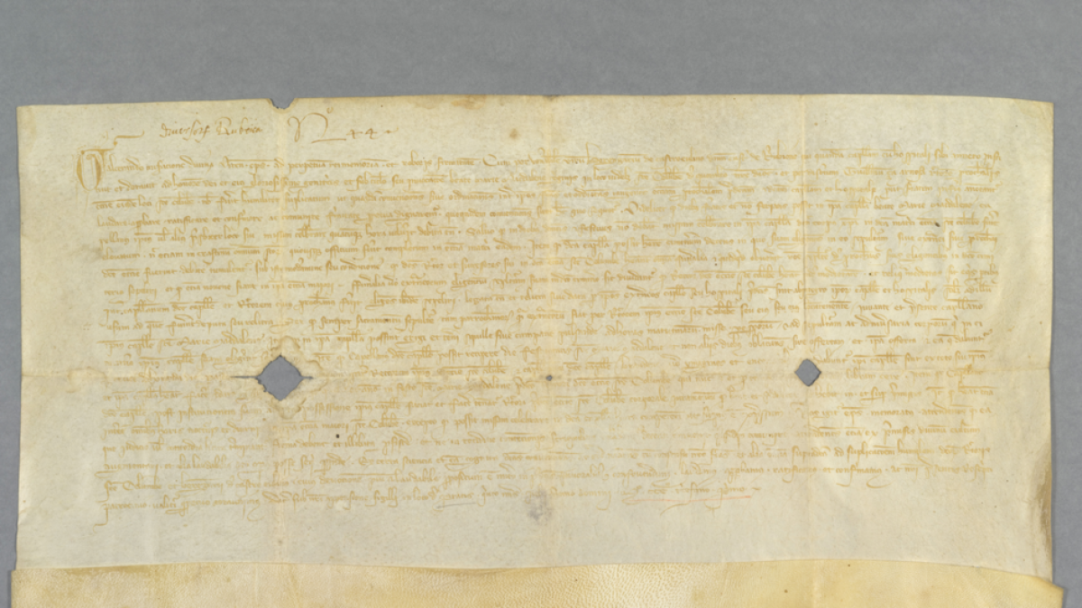 Restauran y recuperan tres pergaminos del siglo XIV del Arxiu Històric de Tarragona