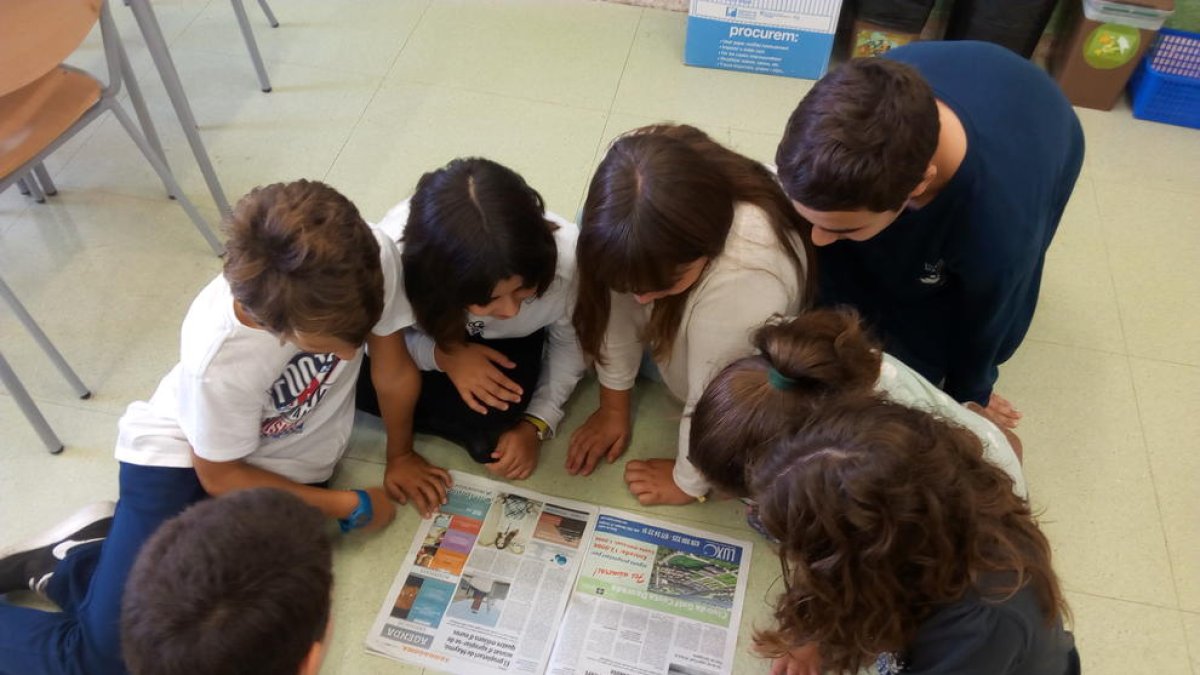 La escuela Virgen de Remei d'Alcover analiza el Diari Més