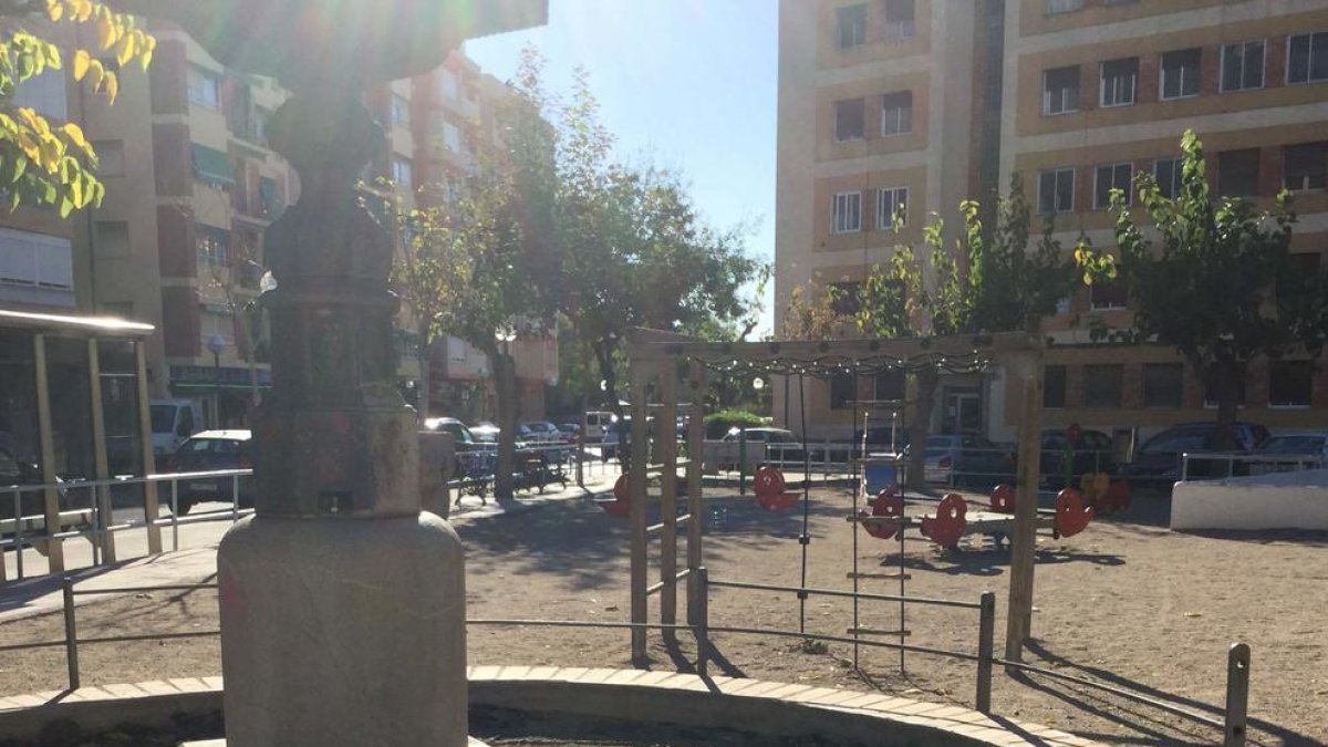 CDC reclama la rehabilitació urgent el parc infantil de La Granja