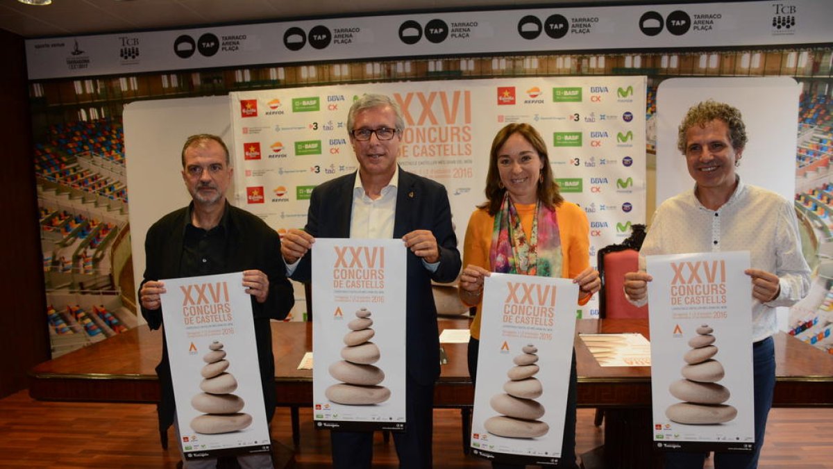 Tarragona, a punto para el Concurso de Castells con más colles