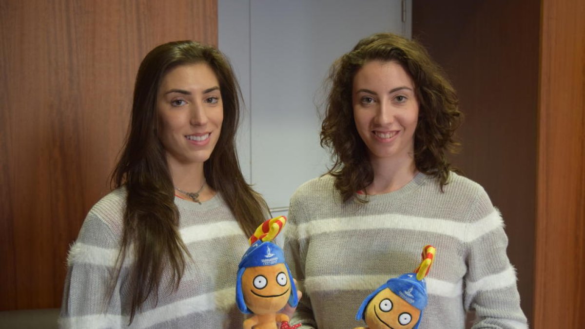 Dos gimnastas dispuestas a «aprovechar la tirada que da una medalla»