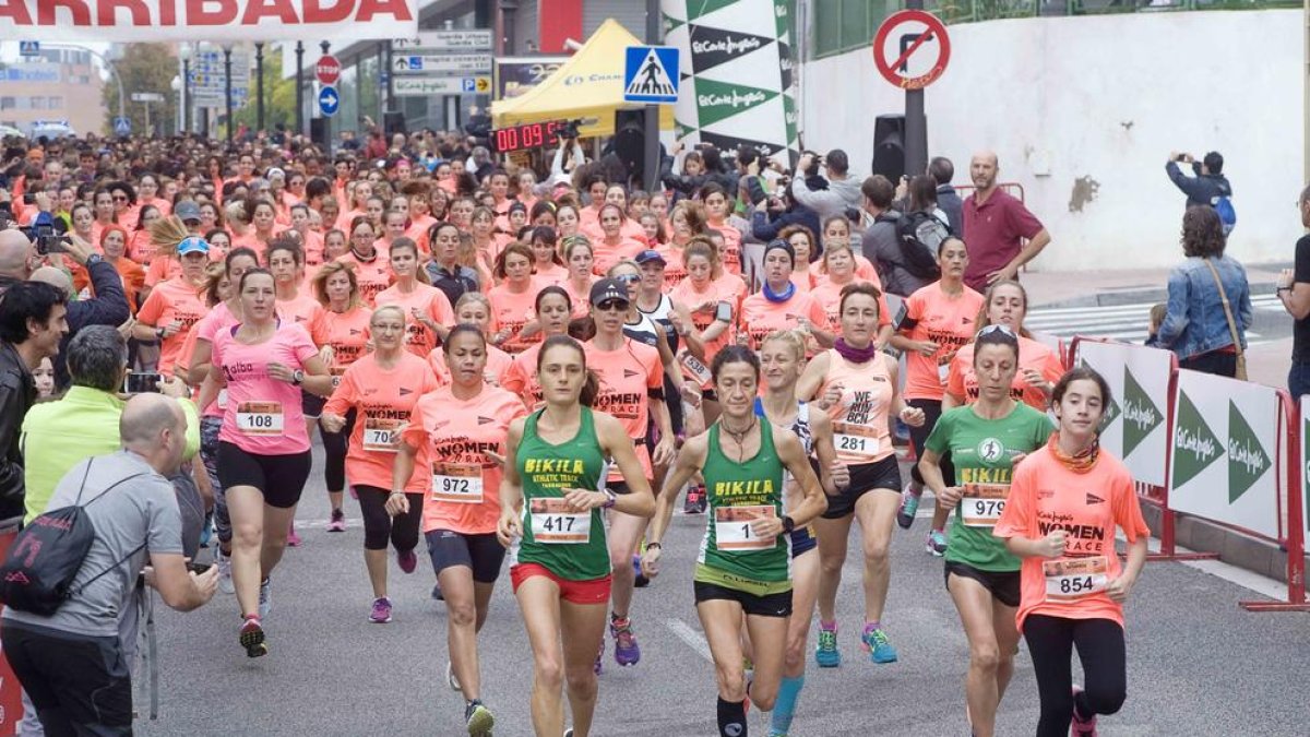 Més de 600 inscrits a la Women Race El Corte Inglé