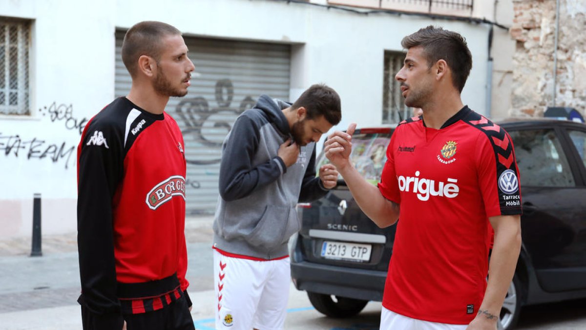 Tensió en els vestidors durant el derbi