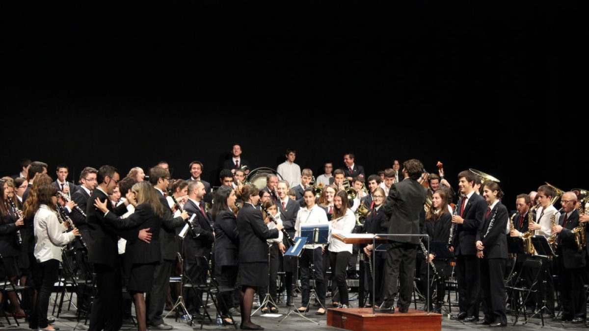 La Banda Unió Musical de Tarragona celebra el concert de Santa Cecília