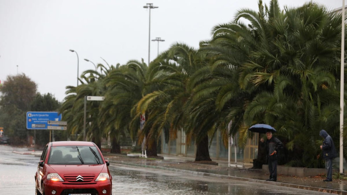 Las lluvias dejan varias afectaciones en el Campo de Tarragona