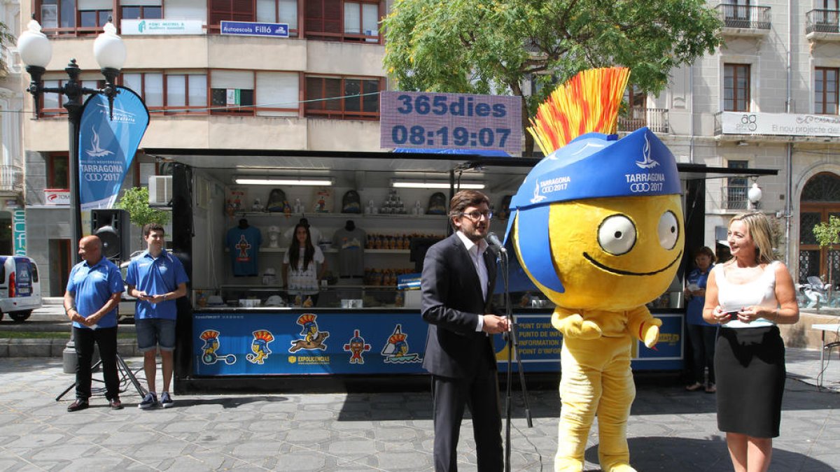 El contador de Tarragona 2017 desaparece de la Rambla