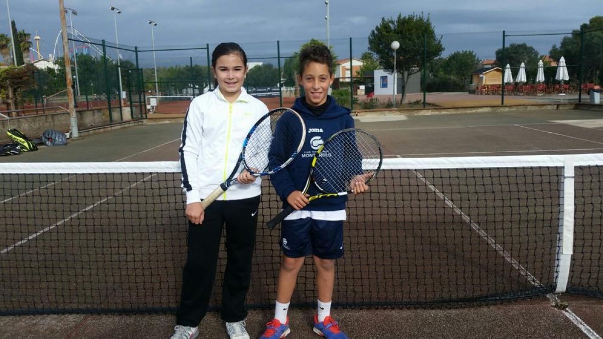Dos jugadors del Club Tennis Reus Monterols es proclamen campions provincials benjamins