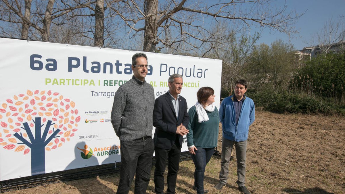 La sexta Plantación Popular al río Francolí llevará 1.250 nuevas plantas