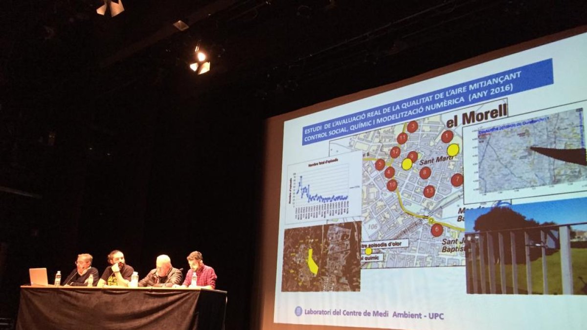 El tercer estudi de la qualitat de l'aire del Morell constata la reducció de l'1,3 butadiè