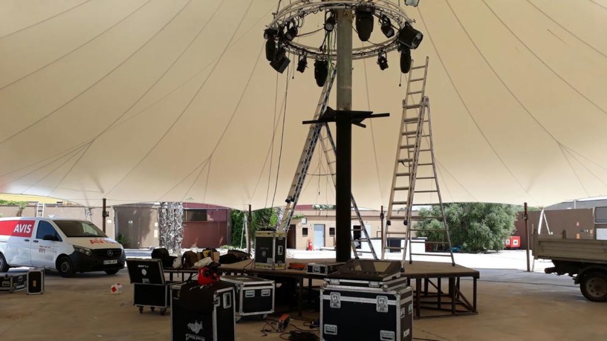 Las Carpes de Roda aplazan la inauguración hasta el 22 de julio