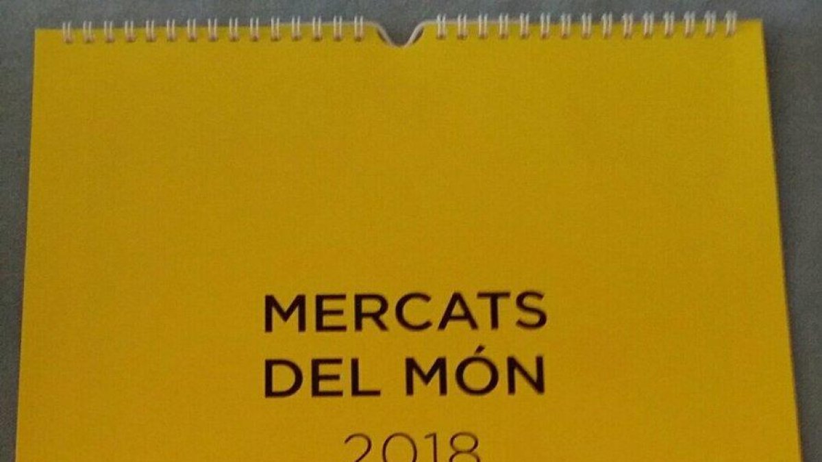 El Mercat Central no prohibeix la venda de calendaris grocs