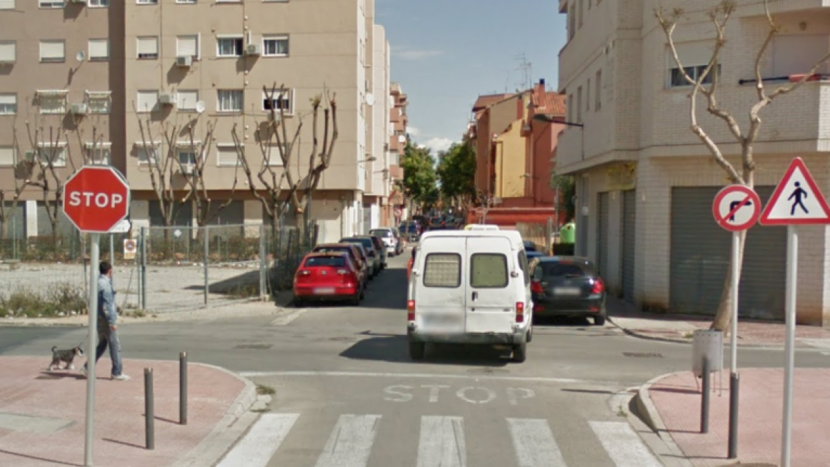 Cuatro agentes de la Guardia Civil heridos en una colisión entre las dos patrullas