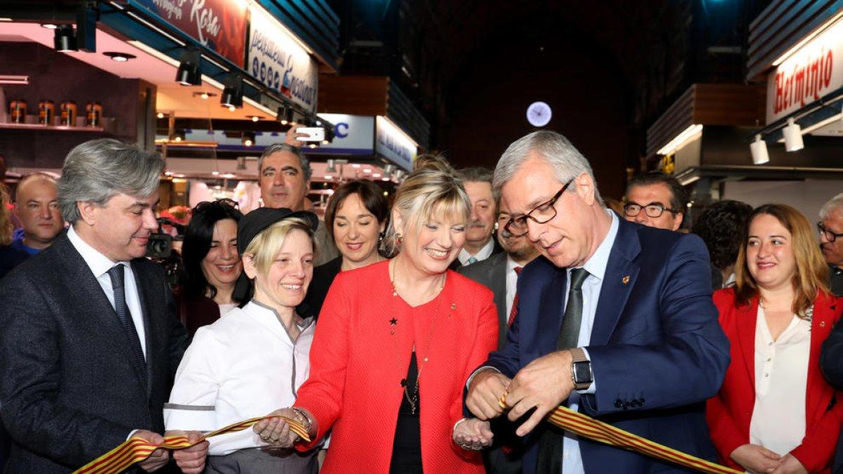 Llàgrimes d'emoció al nou Mercat Central