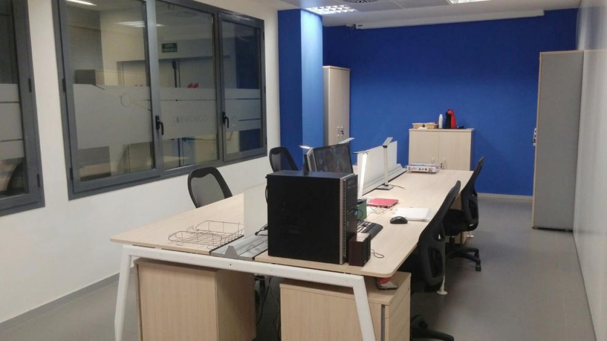 El centre d'empreses de Tecnoredessa ofereix un nou espai de coworking