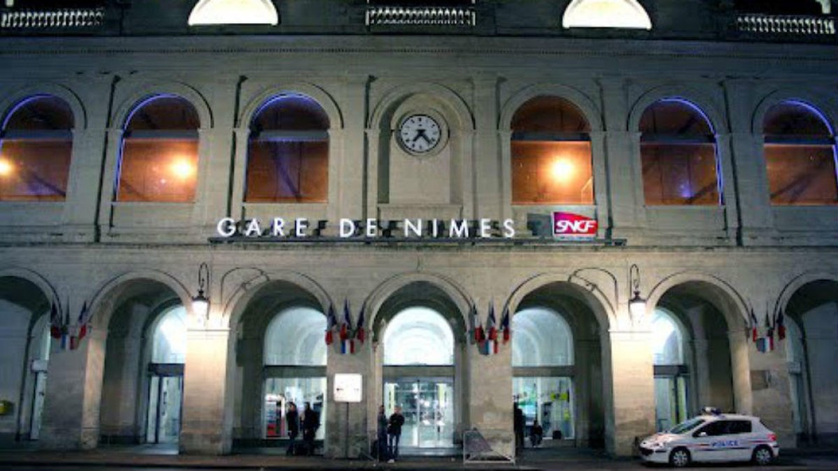 Desalojada la estación de trenes de Nimes por la presencia de hombres armados